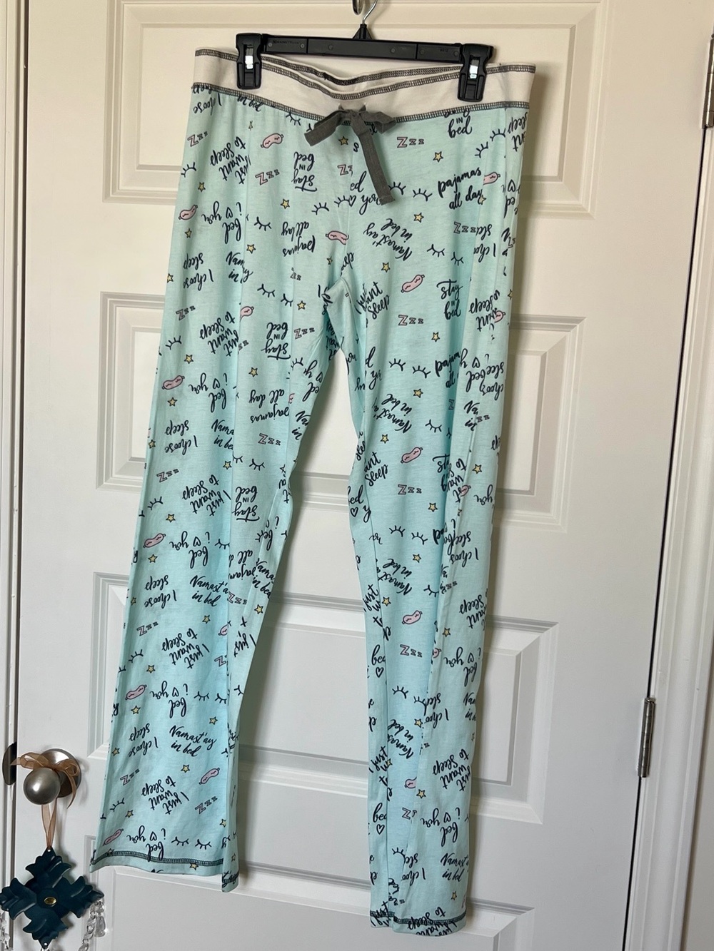 PJ Salvage Mint Green Sleep-Print Lounge Pants - Picture 2 of 6